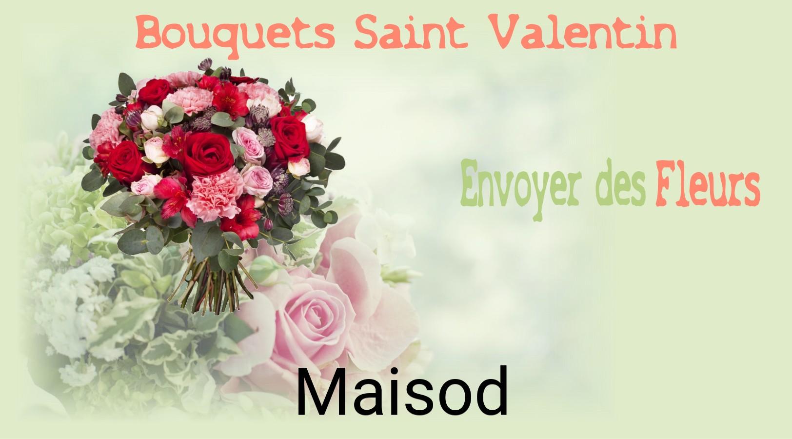 Roses de Saint-Valentin livrées à Maisod
